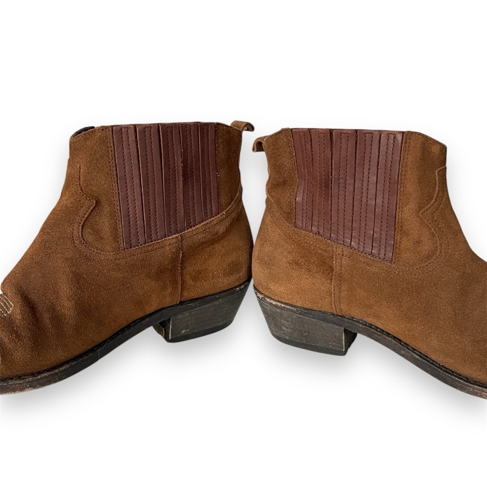 Golden Goose Suede Ankle Boot with Embroidery - Picture 7 of 12